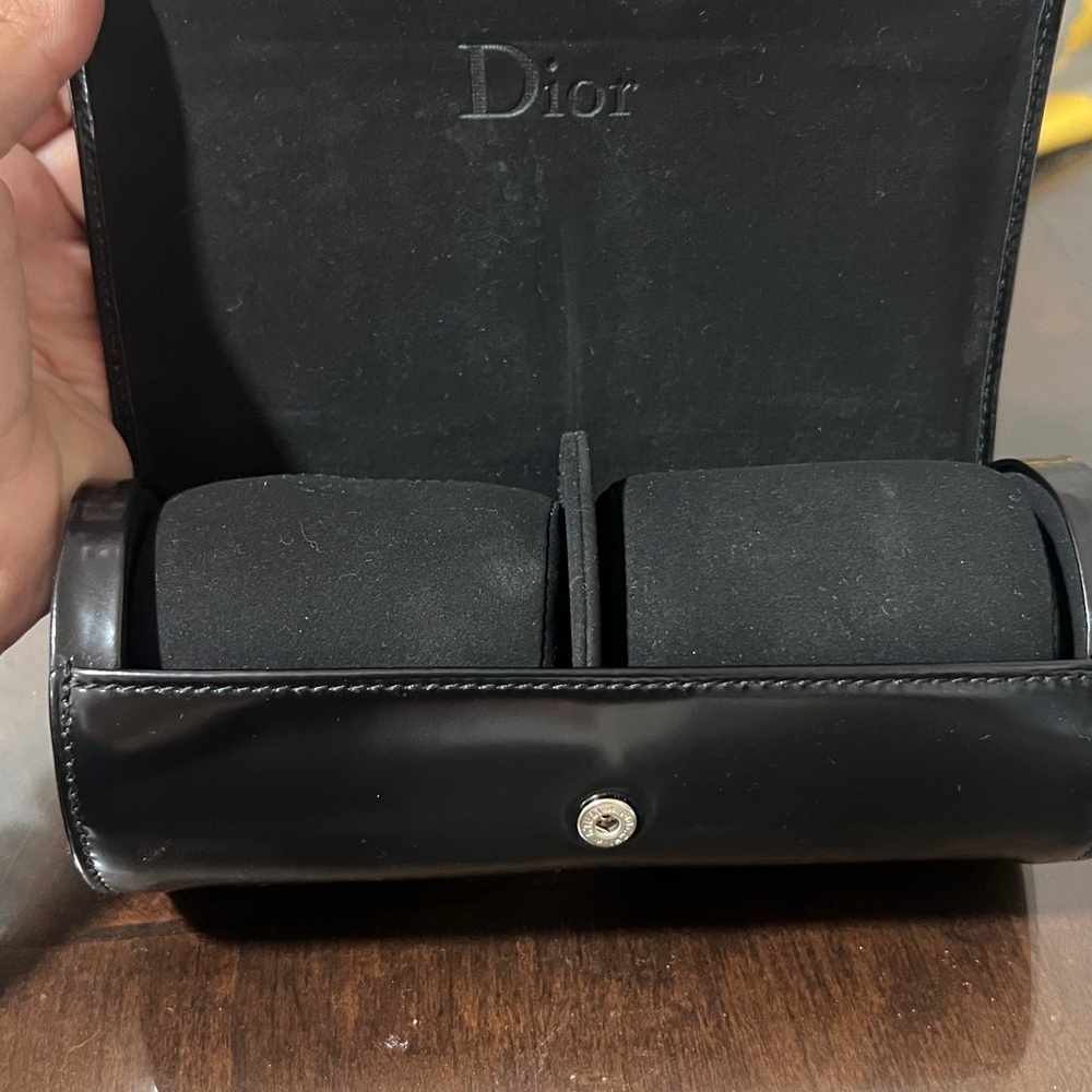 Authentic Dior double watch case
